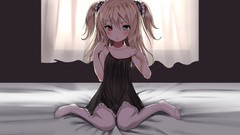Blue red beds blush boku wa tomodachi ga sukunai heterochromia 