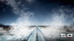 Blue red Ford cobra burnout Ford mustang shelby gt500 Shelby 