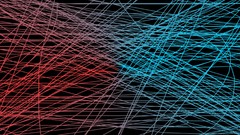 Blue red lines colors Red and Blue