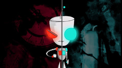 Blue red Robots Invader