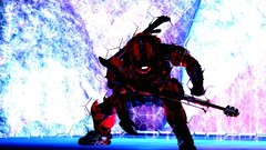 Blue red War white bubbles protection Spartan sniper defense 