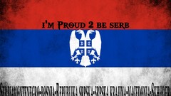 Blue red white serbia proud orthodox White Eagle