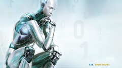 Blue Robots nod32 eset