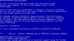 Blue Screen of Death