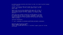 Blue Screen of Death