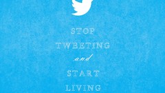 Blue simple Birds Internet Twitter social network Keep Calm and