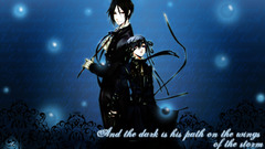 Blue text kuroshitsuji ciel