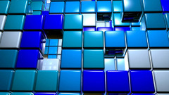 Blue Textures tiles Art