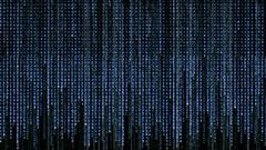 Blue the matrix code
