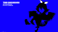 Blue touhou mystia lorelei