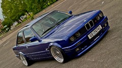 Blue tuning cars BMW bmw m3 BMW 3 Series BMW E30