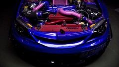Blue tuning Engines Subaru twin turbo Subaru WRX STI tuning 
