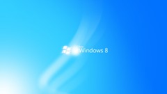 Blue windows 8