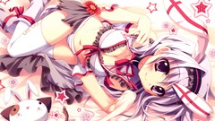 Blush anime girls animal ears mashiroiro symphony amaha miu 