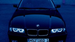 BMW black cars front