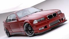 BMW red cars vehicles