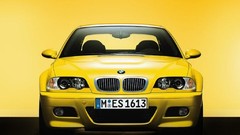BMW yellow cars BMW E46