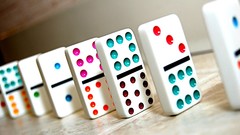 Board games dominos game
