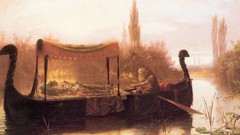 Boats History historic ancient rivers funeral