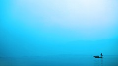 Boats lakes Myanmar Niko Guido Inle Lake