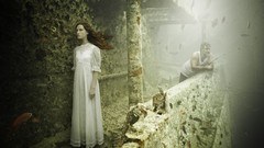 Boats underwater fishermen ghosts redheads