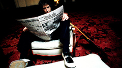 Bob dylan carpet sitting