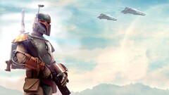 boba fett bounty hunter artwork star wars science fiction
