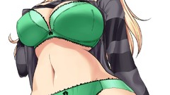Boku wa tomodachi ga sukunai kashiwazaki sena huge boobs green 
