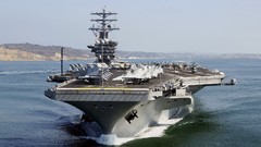 Bomber airplanes USS Nimitz