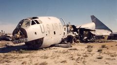 Bomber desert plane USA