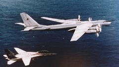 Bomber planes Tu-95 Bear