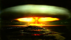 Bombs explosions nuclear explosions