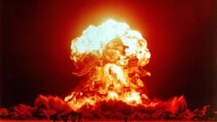 Bombs explosions nuclear explosions