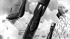 Bombs grayscale military intelligence