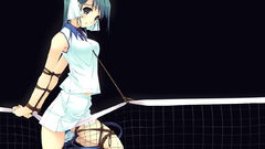 Bondage blue hair murakami