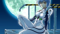 Boobs ayanami rei neon