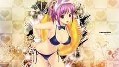 Boobs bikini Flowers ecchi