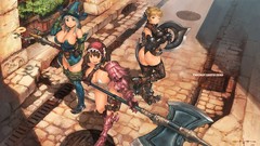 Boobs fantasy blue eyes