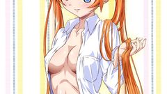 Boobs panties blue eyes