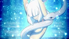 Boobs snakes topless Katanagatari