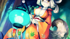 Boobs tails dress animal