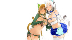 Boobs tails stockings skirts