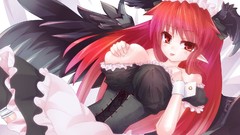 Boobs touhou wings ecchi