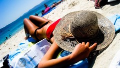 Boobs woman bikini panties