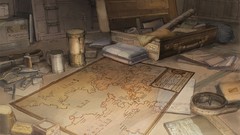 Books Maps Lamps belts briefcase