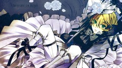 Boots blondes white Flowers