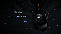 Boss portal 2 science fiction Wheatley video games