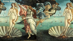 Boticelli cross eyes Birth