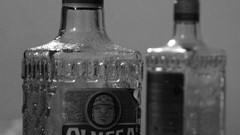 Bottles tequila Olmeca