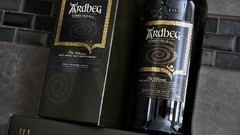 Bottles whiskey Scotch islay Ardbeg